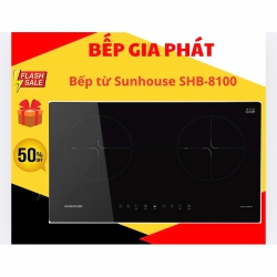 Bếp từ âm 2 vùng nấu Sunhouse SHB8100